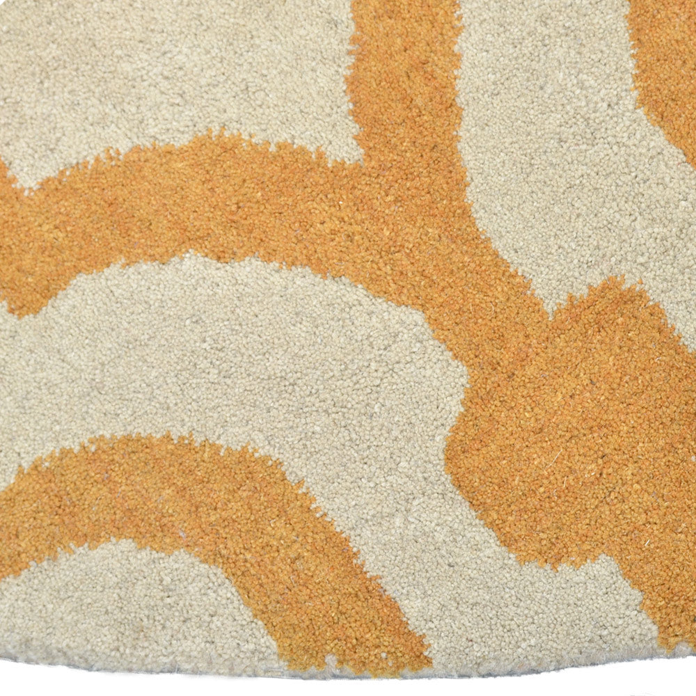 Hand Tufted Angle Rug - Soft Modern Area Rug for Living Room, Bedroom & Nursery - Non-Slip Home Decor Carpet