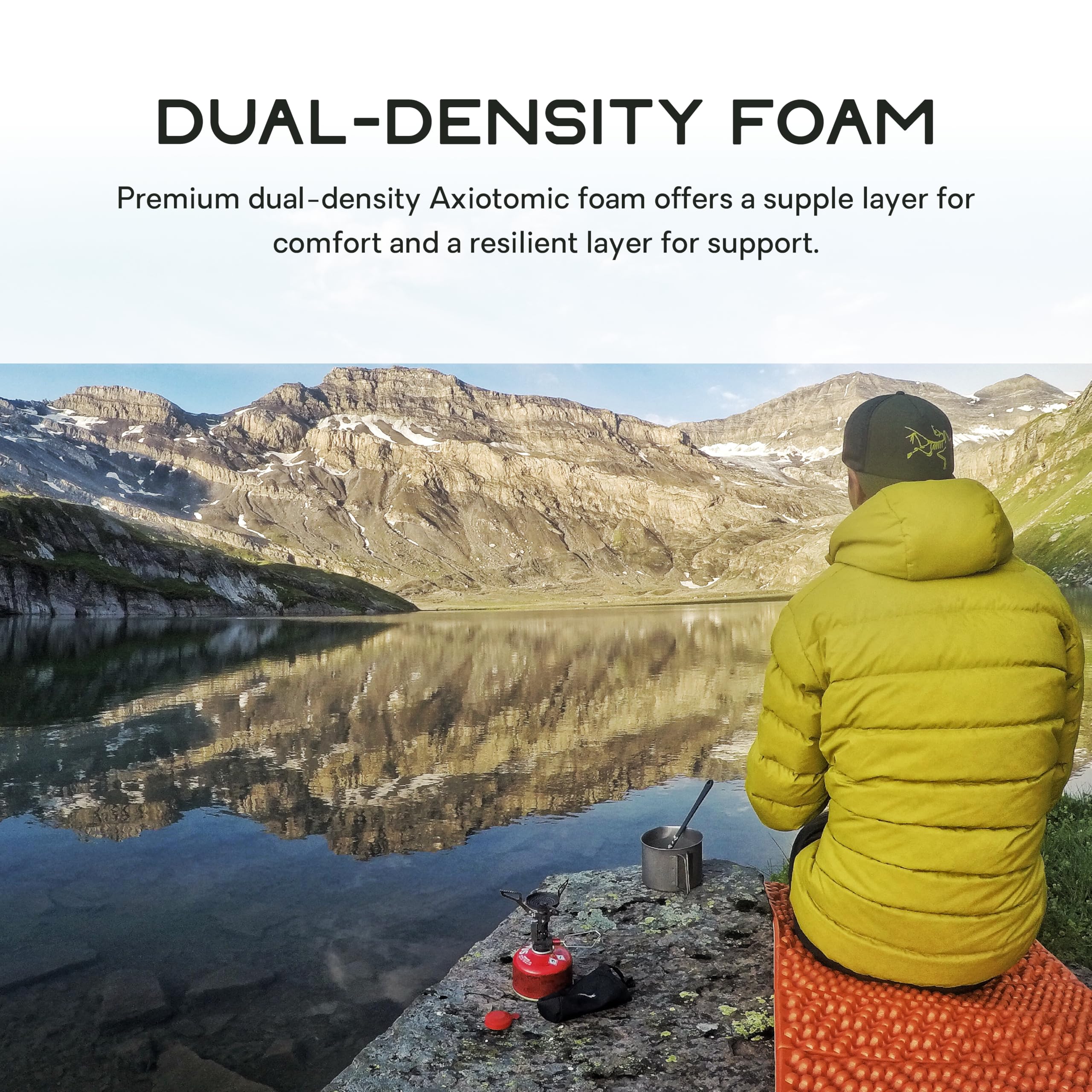 NEMO Equipment Switchback Foam Sleeping Pad - Ultralight Camping Mat for Backpacking, Hiking & Outdoor Adventures - Perfect for Campers & Travelers