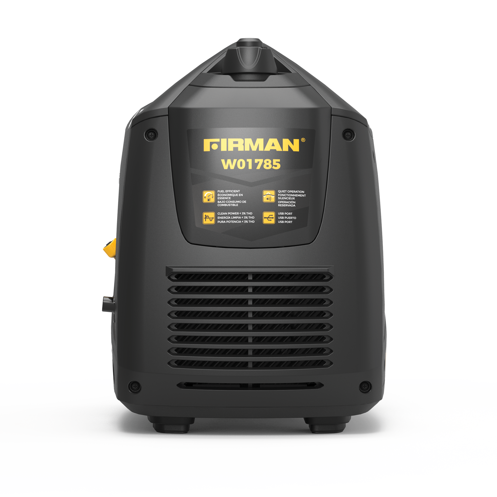 2100W Portable Inverter Generator with Recoil Start & CO Alert - Quiet, Reliable Power for Camping, RV Trips & Emergency Backup