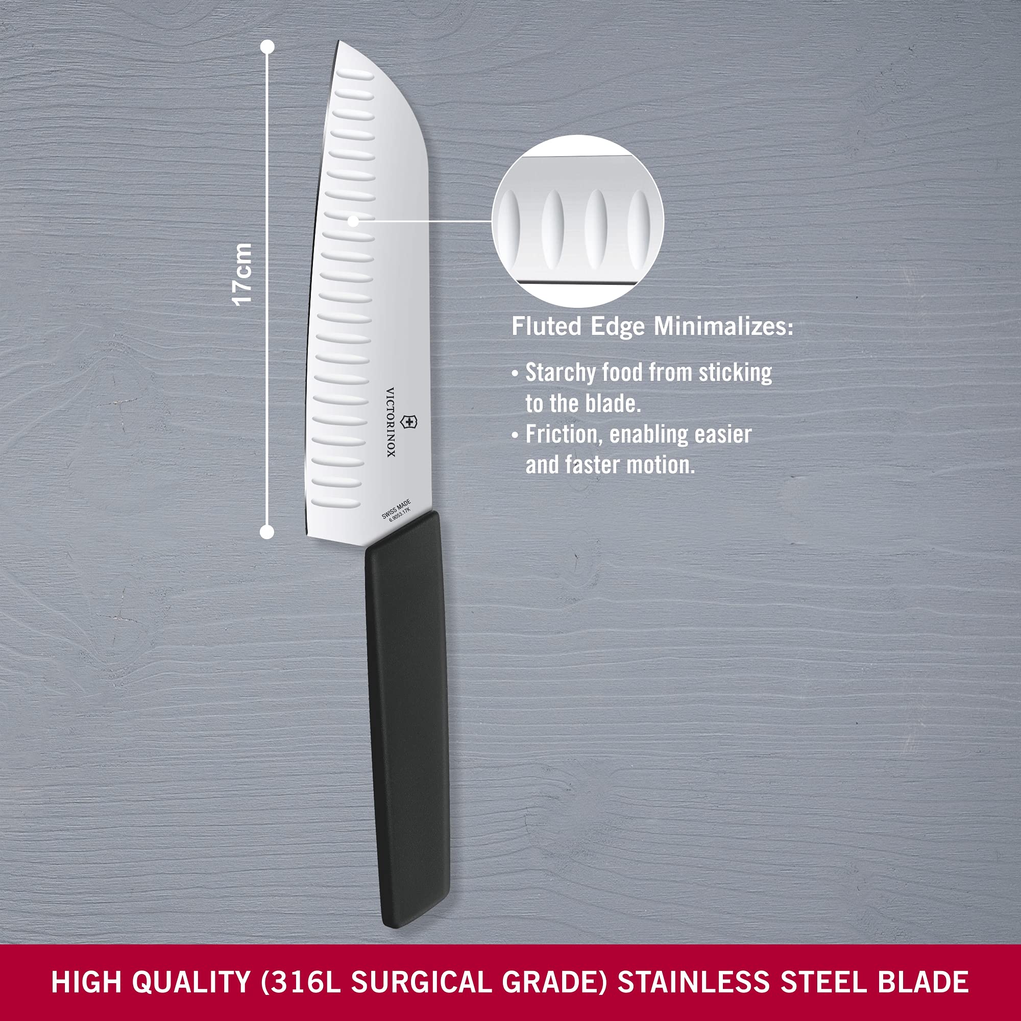 Victorinox Swiss Modern Santoku Knife 7