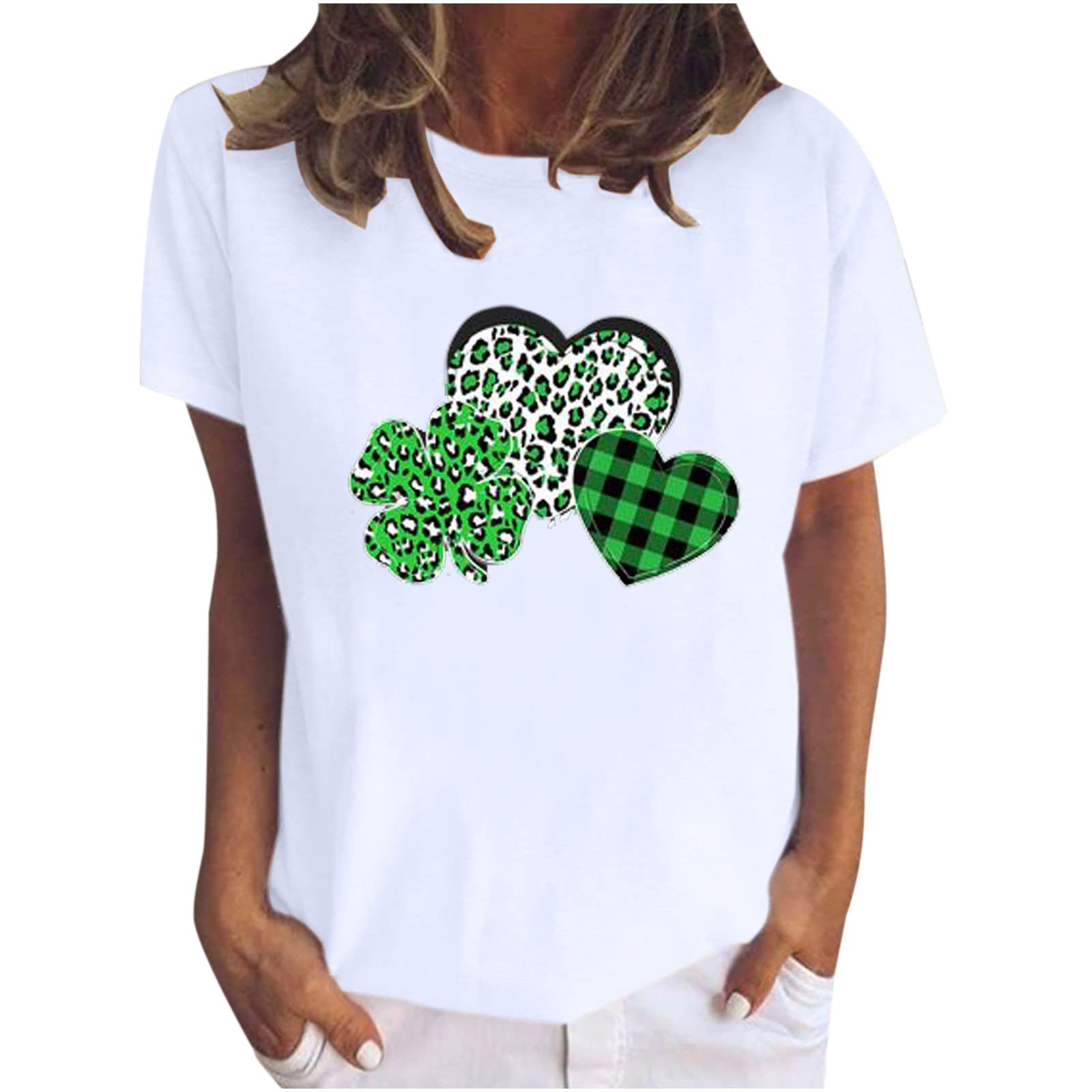 Women's Western Print Casual Loose Fit Round Neck Short Sleeve T-Shirt - Spring & Autumn Athletic Top | Perfect for Country Music Festivals, Rodeo Events & Everyday Wear