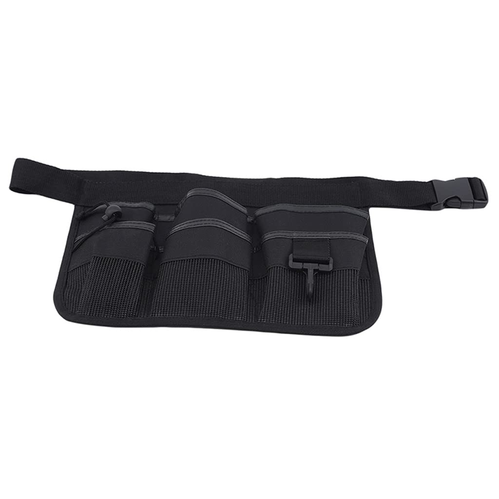 Durable Multi-Pocket Waist Tool Belt Organizer - Heavy Duty Oxford Cloth Garden Work Belt with Large Storage Space for Landscaping, Construction & DIY Projects