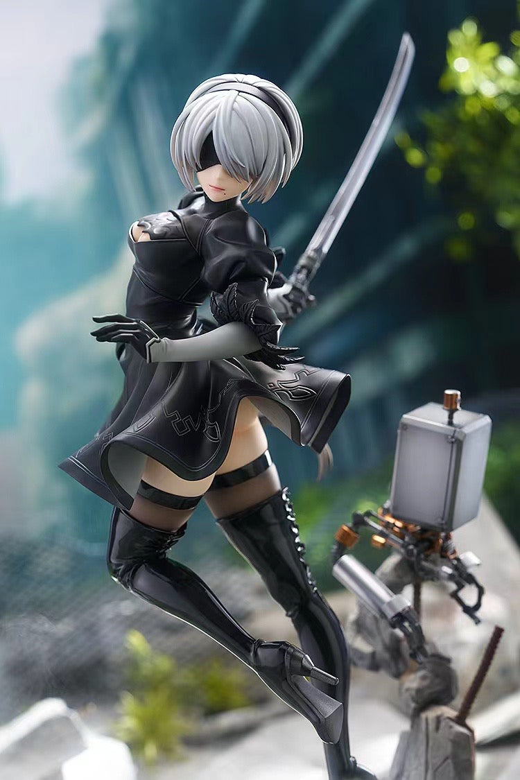 Max Factory Nier Automata 2B Action Figure - Collectible Anime Character Model for Gamers & Fans | Perfect for Display, Cosplay & Gift Giving