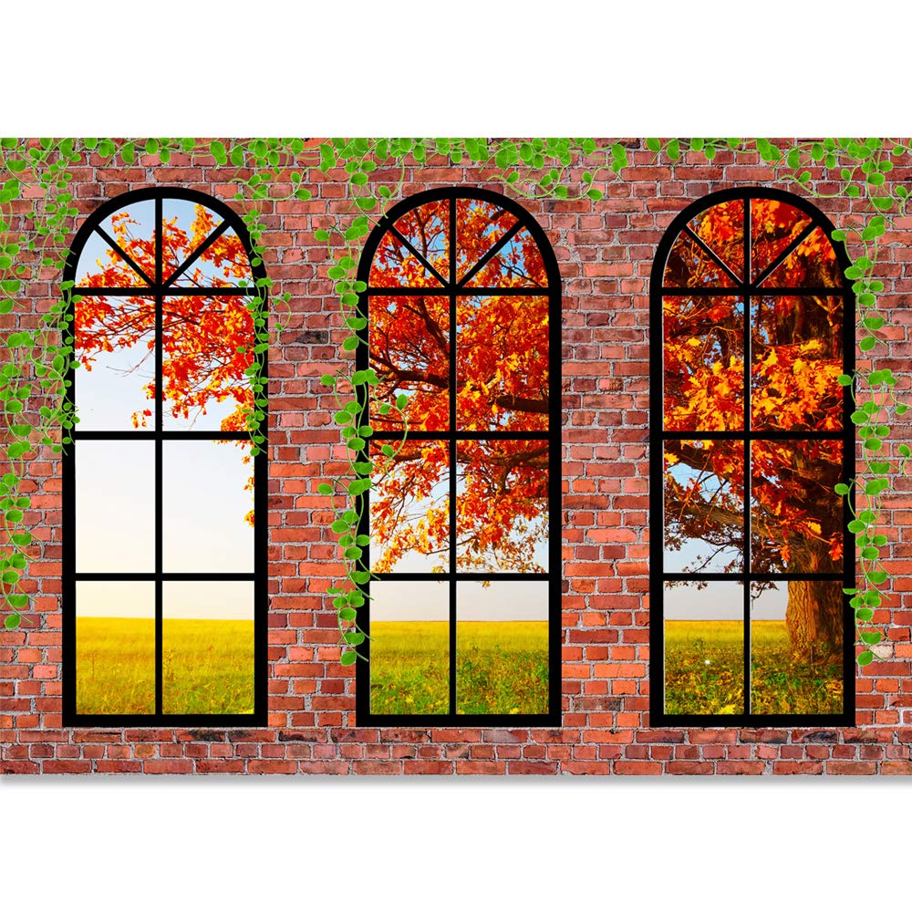 French Window Design Removable Peel and Stick Wallpaper - 100x144 Inch Large Wall Mural for Bedroom Decor | Perfect for Home, Apartment & Nursery Renovation