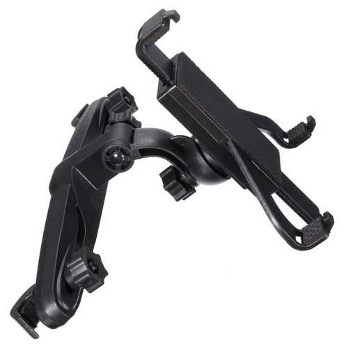 Adjustable Car Headrest Mount Holder for iPad Tablet - Secure Back Seat Stand for Kids Watching Movies on Road Trips