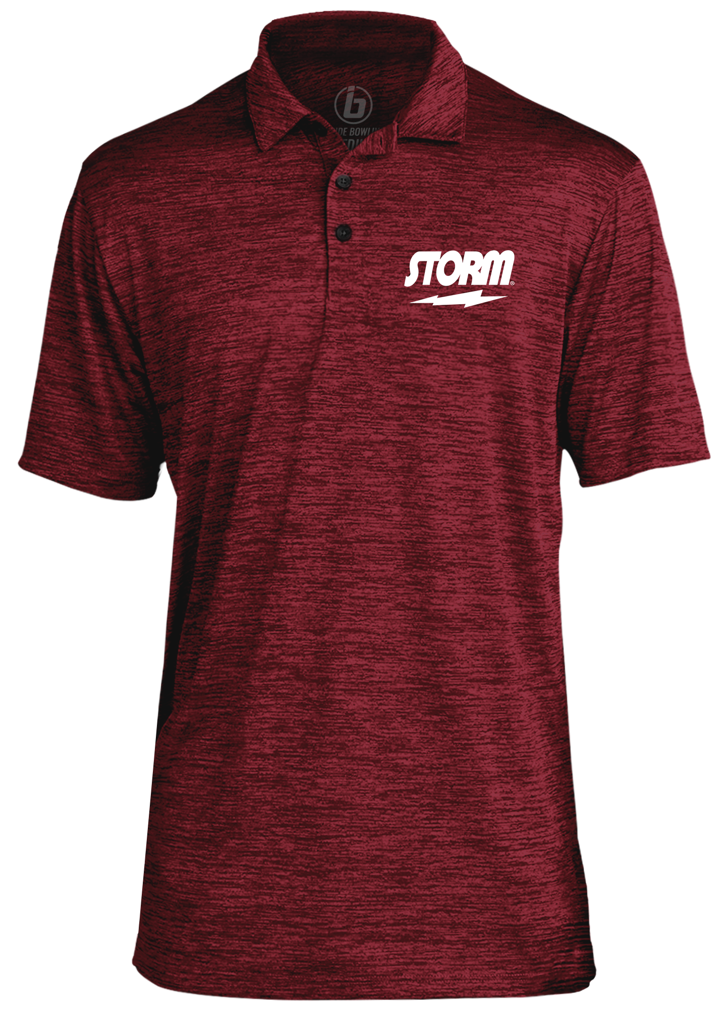 Storm Classic White Performance Polo Shirt for Men - Moisture Wicking, Breathable Golf & Tennis Shirt - Ideal for Sports, Work & Casual Wear