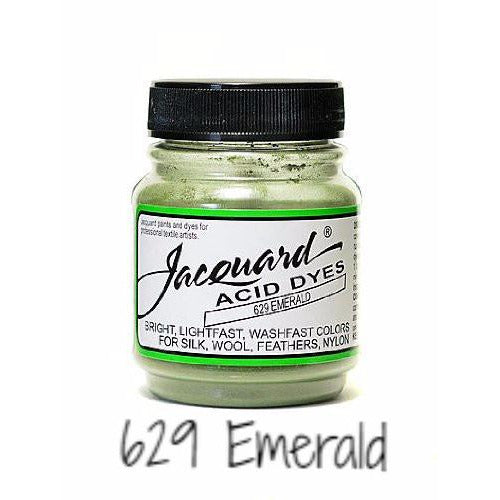 Premium Jacquard Acid Dyes - 1/2 oz (14g) Vibrant Fabric Dye for Silk, Wool & Nylon - Professional Textile Coloring for DIY, Tie-Dye & Fiber Arts Projects
