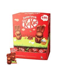 Kit Kat Easter Break Kit - 2kg Milk Chocolate with Cocoa Filling, Crunchy Cereals, Cookie Powder & Crumbled Wafer - Perugina Chocolate Gift Box for Easter Celebrations, Parties & Holiday Treats
