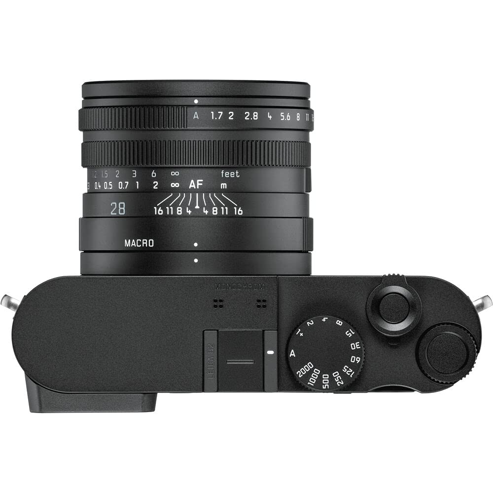 Leica Q2 Monochrom Full Frame Digital Camera (19055) with SF40 Flash, 64GB Memory Cards, Corel Photo Software, Accessories Kit – Perfect for Street Photography, Travel & Professional Use