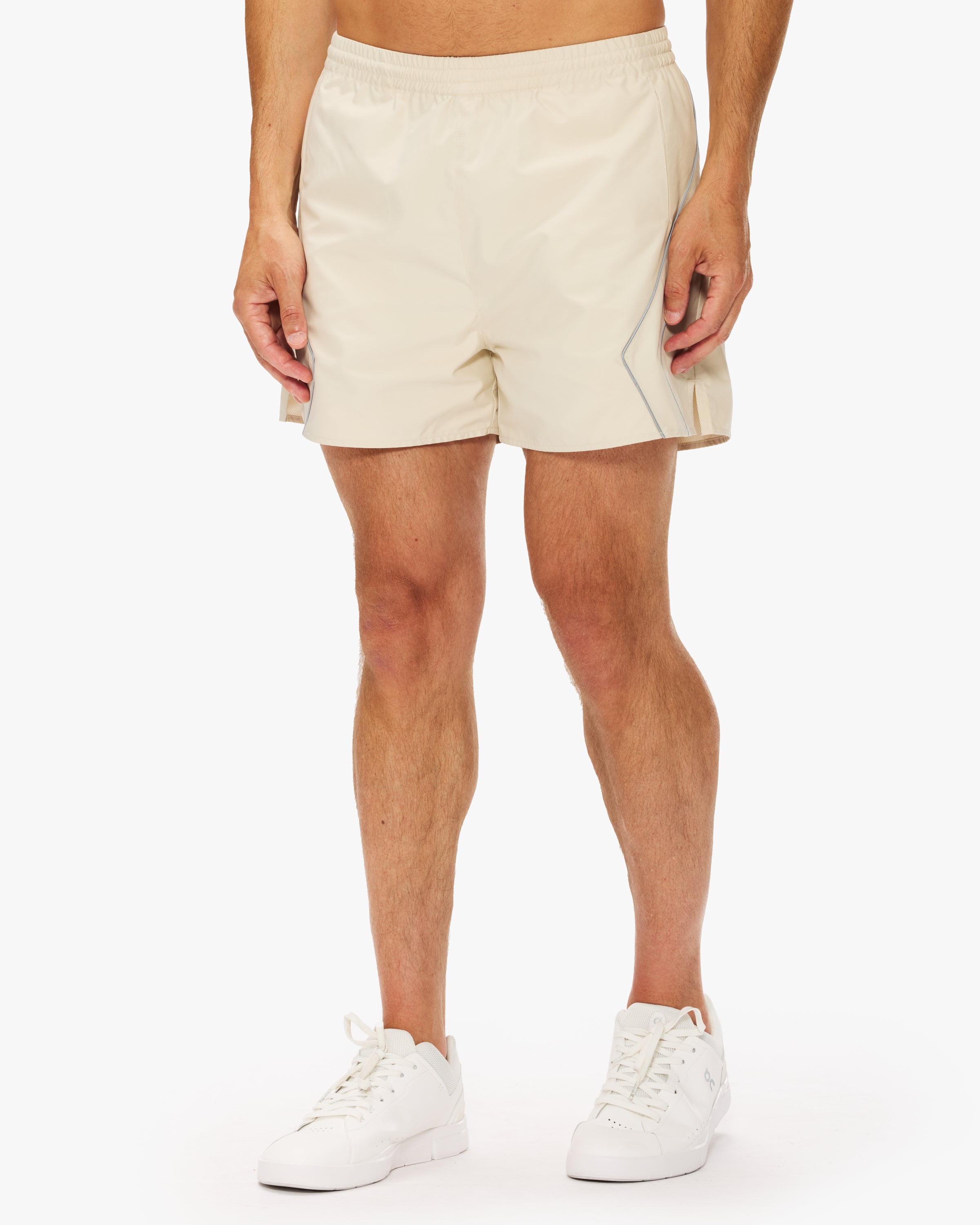John Elliott Men's Panelled Nylon Shorts - Lightweight Athletic Running Shorts for Gym, Workout & Casual Wear