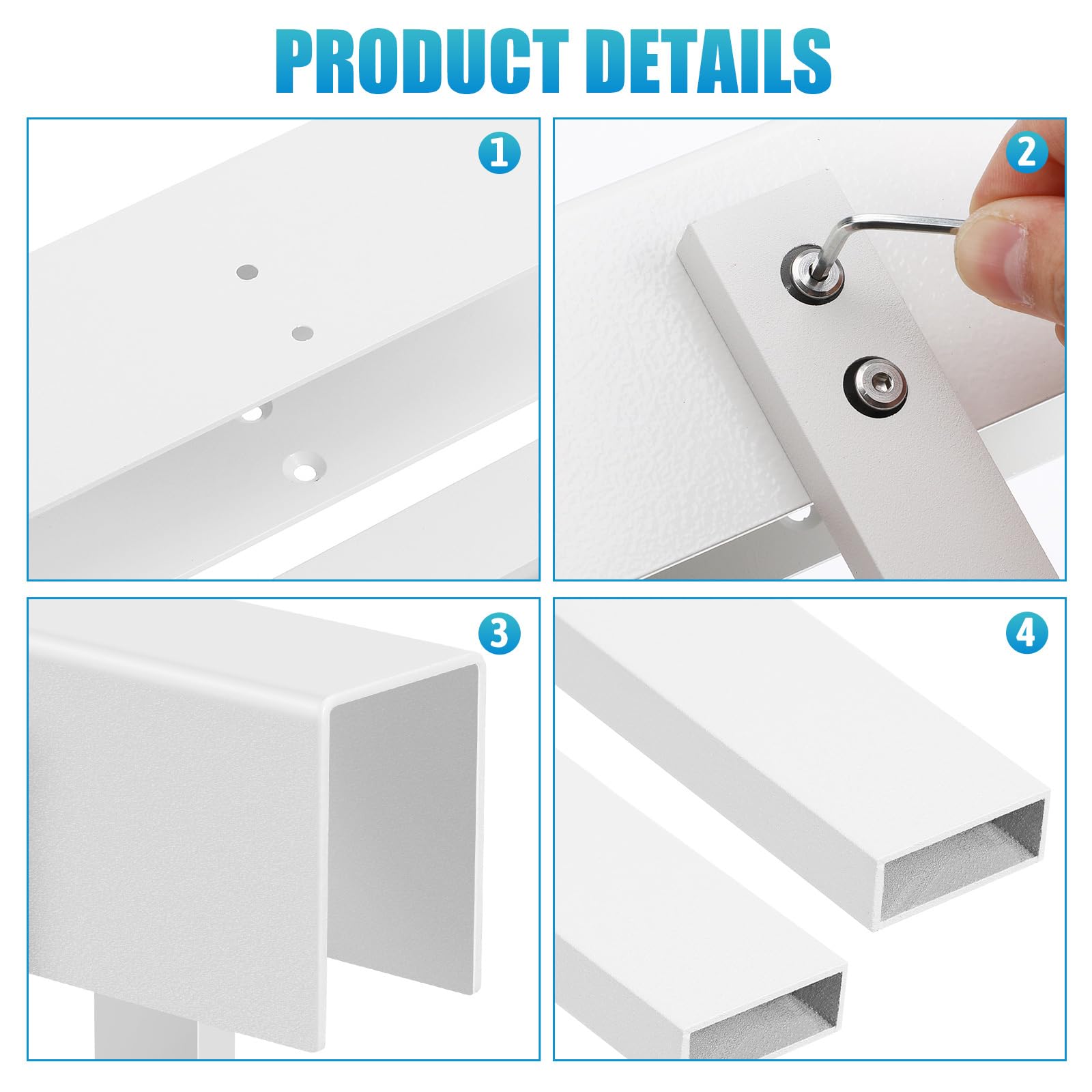 DOITOOL Bifold Door Lock - Child Proof Cabinet & Closet Safety Locks for Toddlers, Pets (Cats/Dogs) - Secure Pantry, Wardrobe & Storage Areas - Home Childproofing Essential