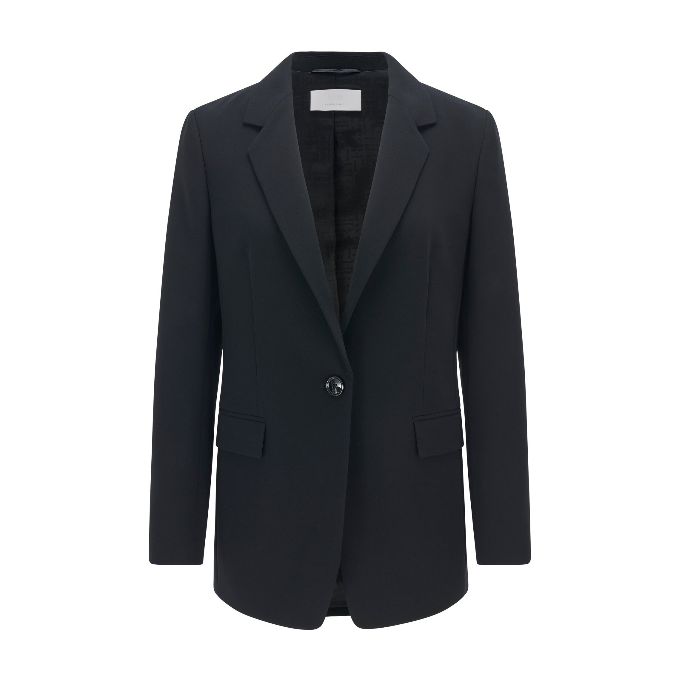 Jocalua8 Tailored Black Jacket for Men & Women | Slim Fit Stylish Outerwear | Perfect for Casual Wear, Office & Night Out