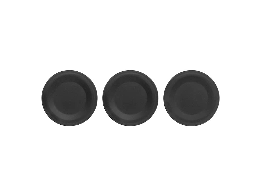 Brabantia 281303 Storage Pots Set - Large & Small Organizer for Jewelry, Accessories, Cotton Storage - Dark Gray | Perfect for Bedroom, Bathroom & Closet Organization