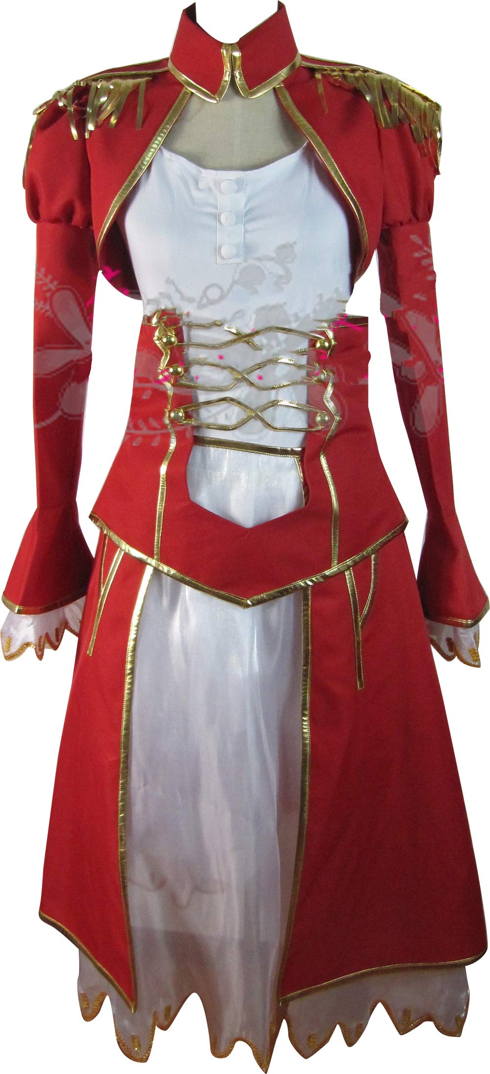 Fate Stay Night Nero Claudius Cosplay Costume - Holy Grail War Anime Outfit for Halloween, Conventions & Cosplay Events