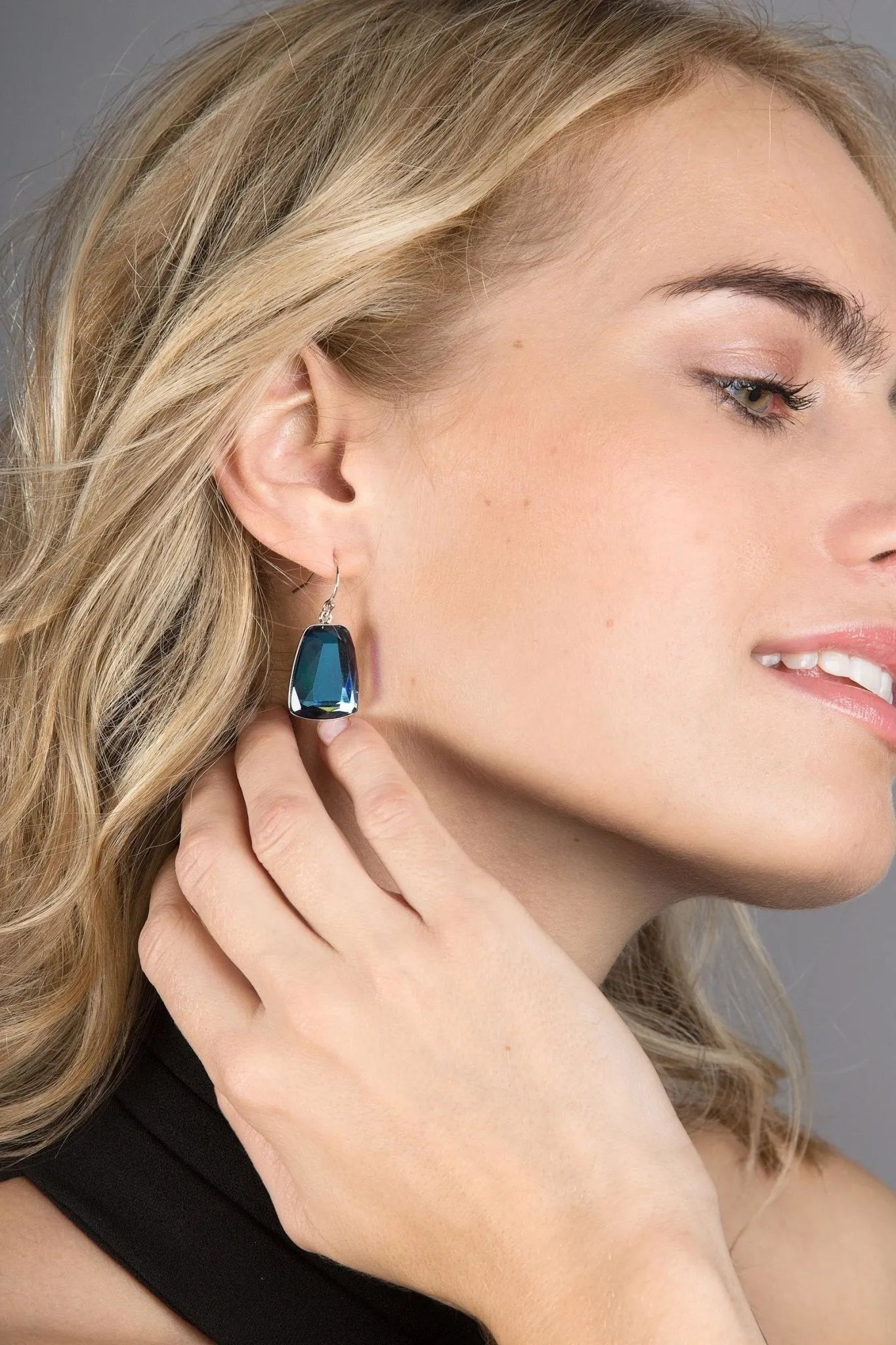 Prism Cushion Stud Earrings for Women - Hypoallergenic Cubic Zirconia Earrings for Everyday Wear & Special Occasions