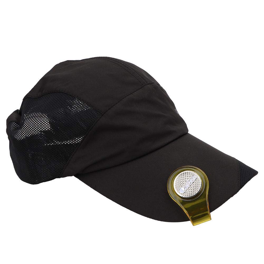 **Premium Stainless Steel Magnetic Golf Ball Marker with Hat Clip - Durable & Stylish Yellow Golf Accessory for Golfers - Perfect for Golf Courses, Tournaments & Casual Play**