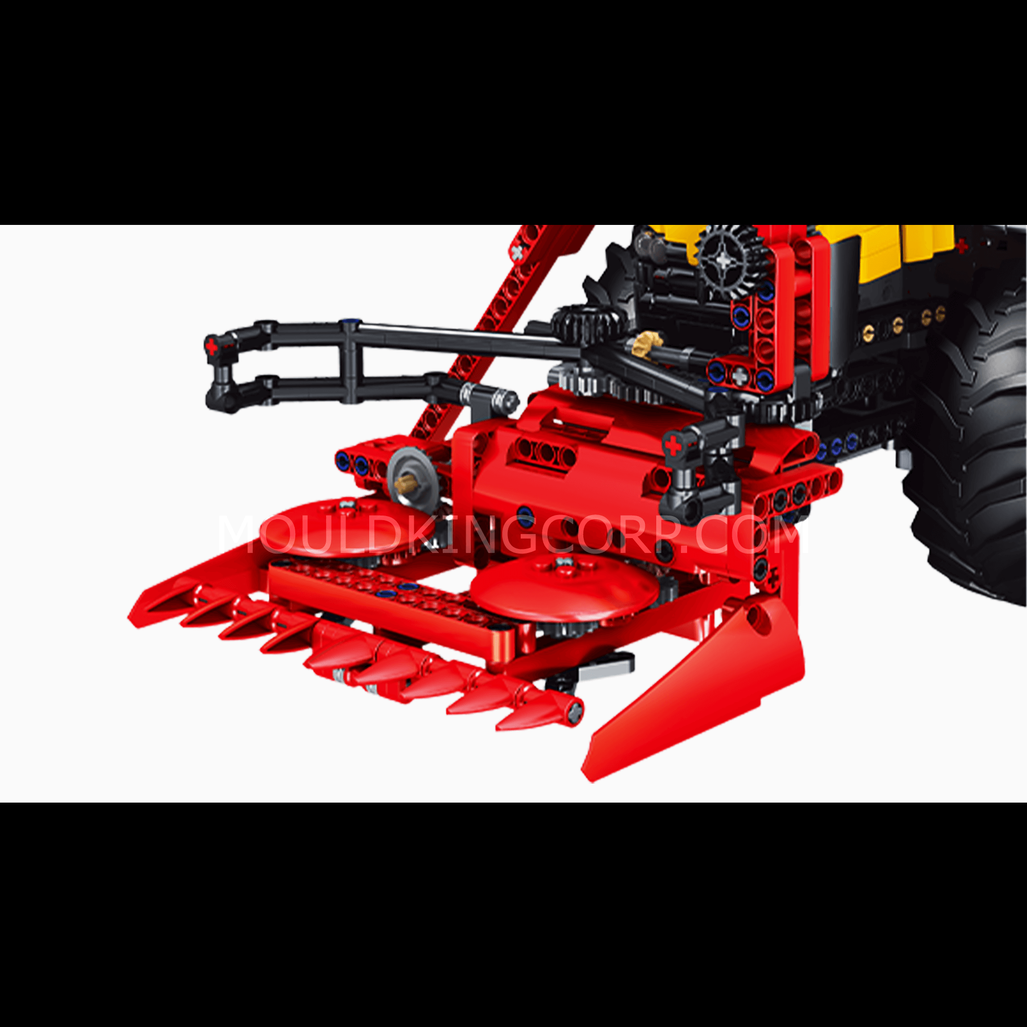 MOULD KING 17019 Farm Tractor Remote Control Building Blocks Set - 2,596 PCS STEM Educational Toy for Kids & Adults | Perfect for Farm Play, Construction Learning & Collector's Display