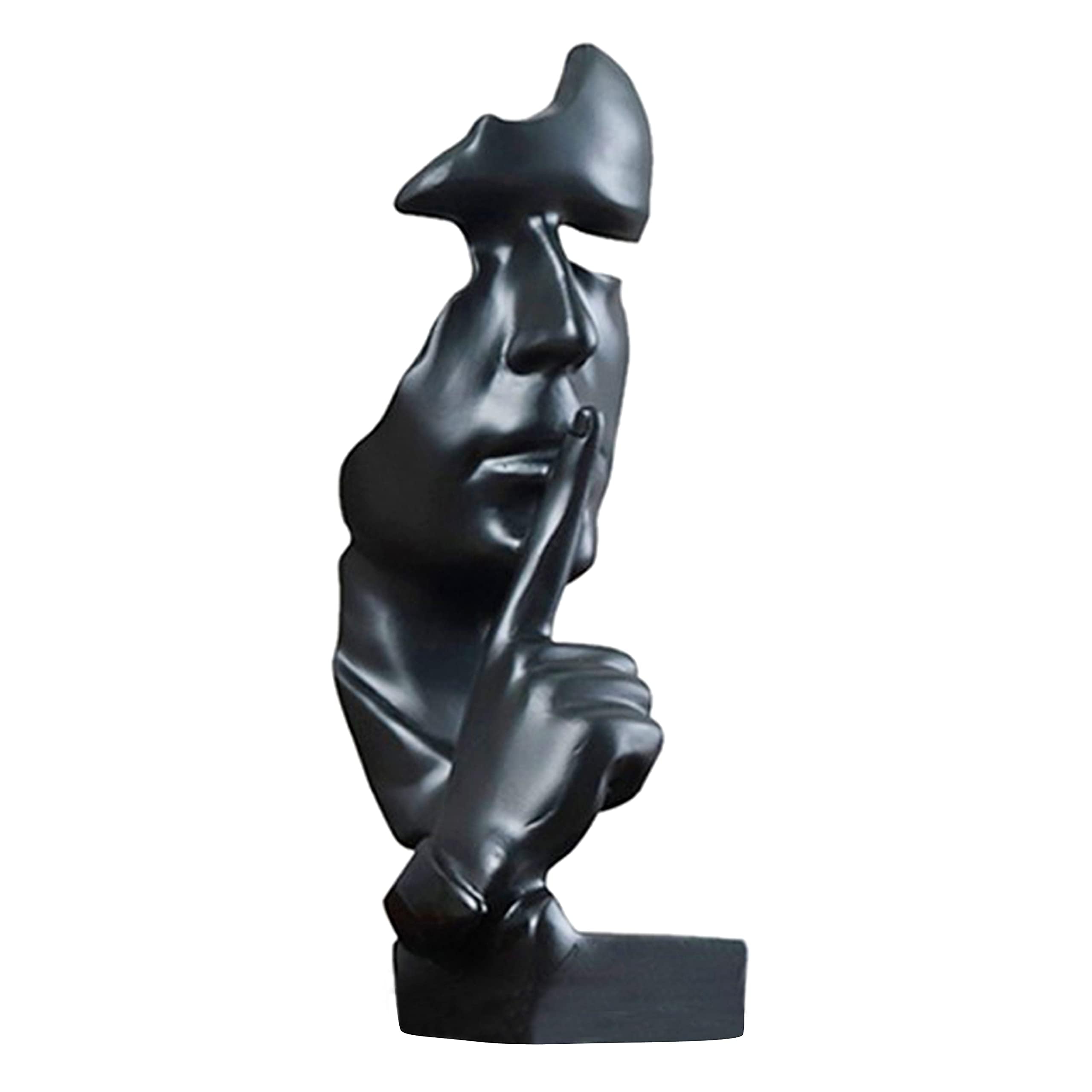 Silent Thinker Statue - 28cm Abstract Sculpture for Home & Office Decor