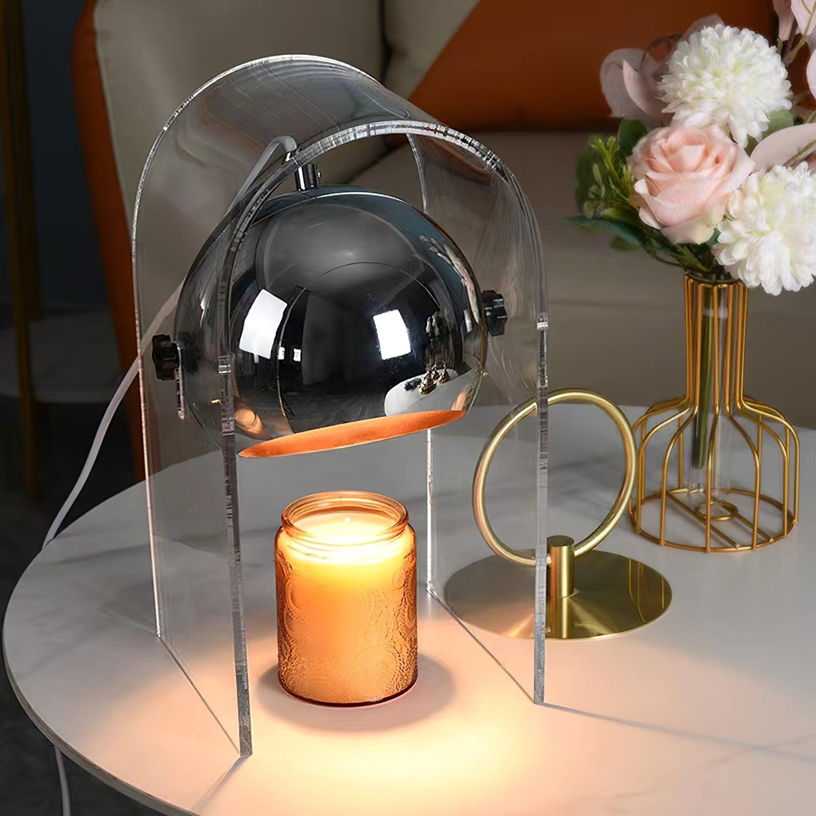 Insta Sensorette Touch Control LED Table Lamp - Modern Nightstand Light for Bedroom, Living Room & Office - Dimmable & USB Charging