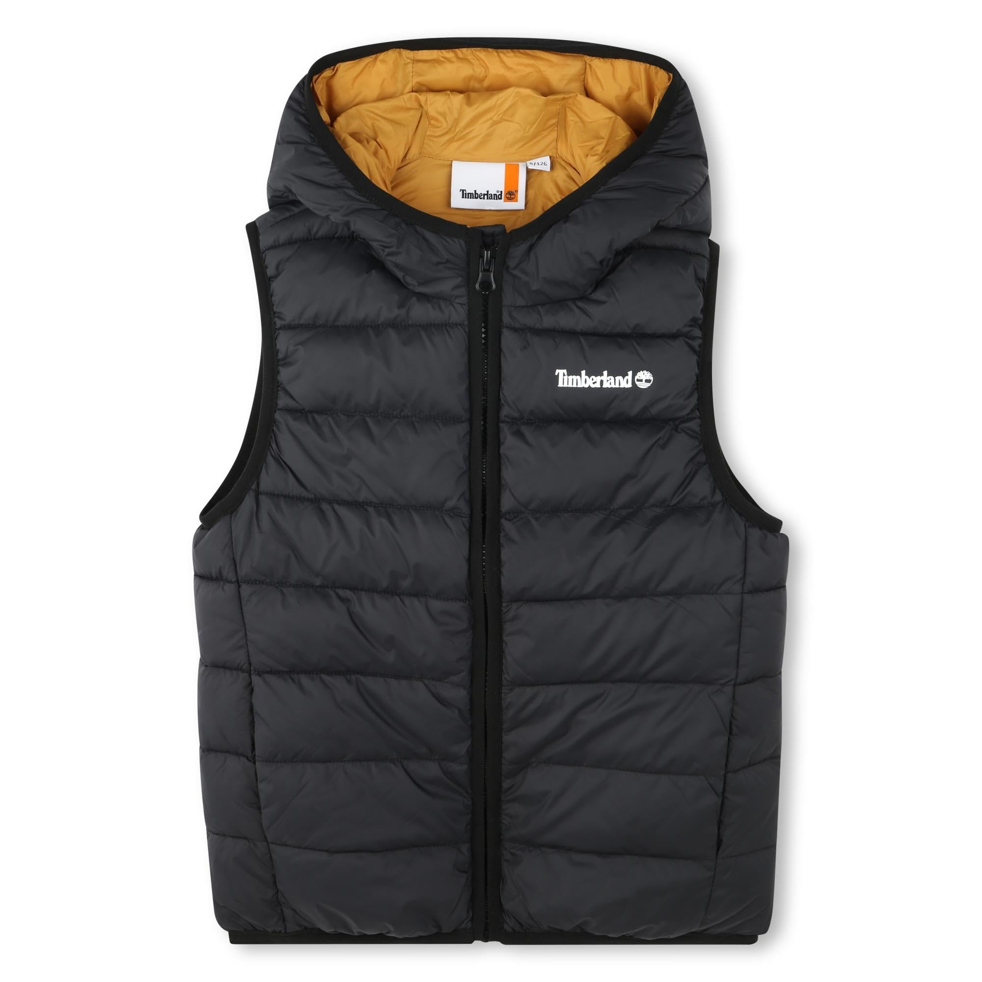 Timberland Boys Lightweight Insulated Down Puffer Vest for Kids | Slim Fit Winter Jacket for Outdoor Activities, School & Cold Weather