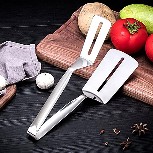 Stainless Steel BBQ Utensil Set - Kitchen BBQ Tongs, Steak Shovel, Fish Clamp, Bread & Meat Tongs for Grilling, Frying, and Outdoor Cooking