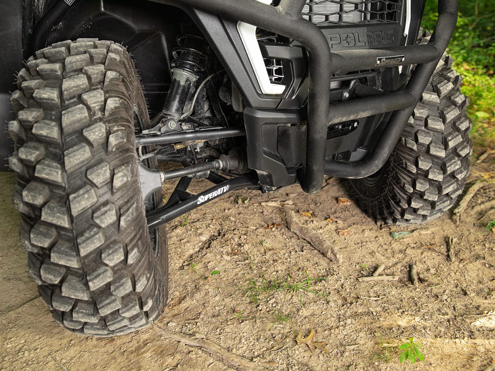 SuperATV High Clearance Lower A-Arms for 2015-2020 Polaris RZR 900 | 28 Inch Tires Compatible | 1.5 Inch Lift Kit | Heavy Duty 300M Ball Joints | Off-Road & Trail Riding Upgrade