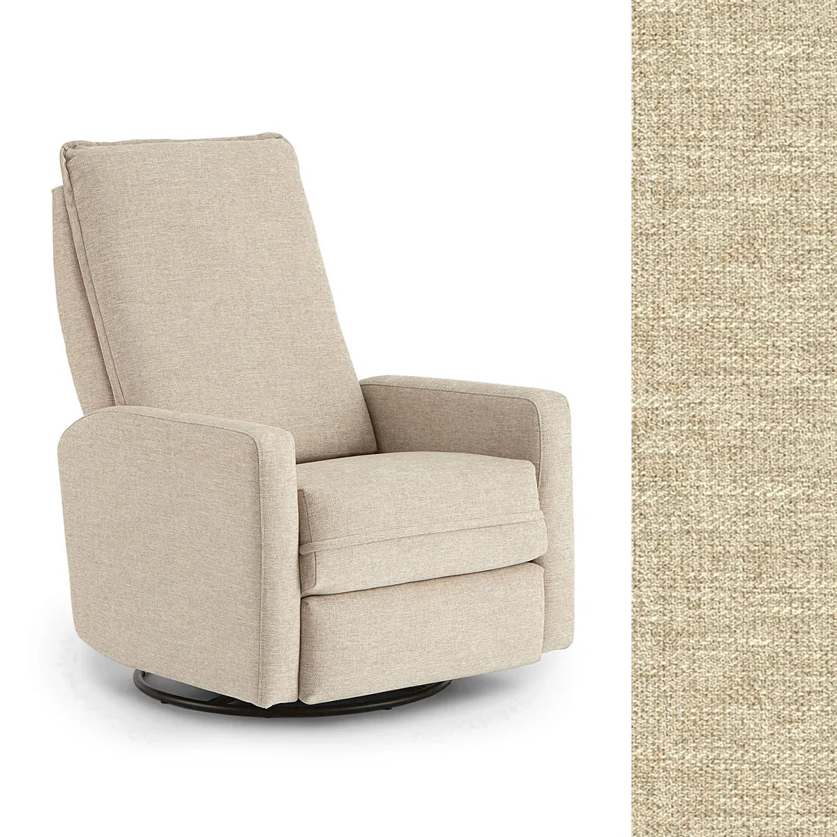 Best Calli Swivel Glider Recliner Chair - Comfortable Modern Rocking Chair with Smooth 360° Rotation for Nursery, Living Room & Bedroom Relaxation