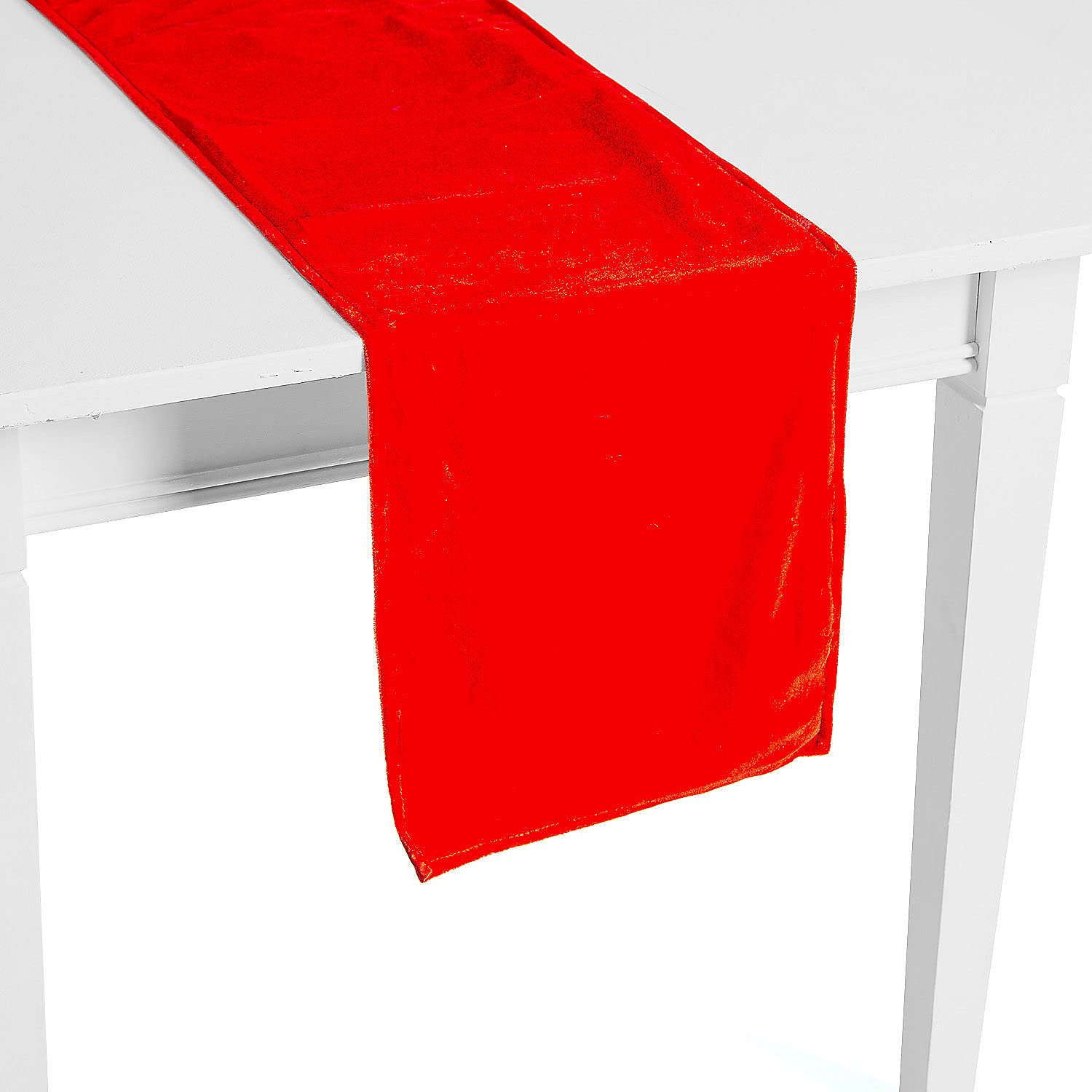 Elegant Red Velvet Table Runner for Dining & Events - Perfect for Weddings, Holidays & Home Decor