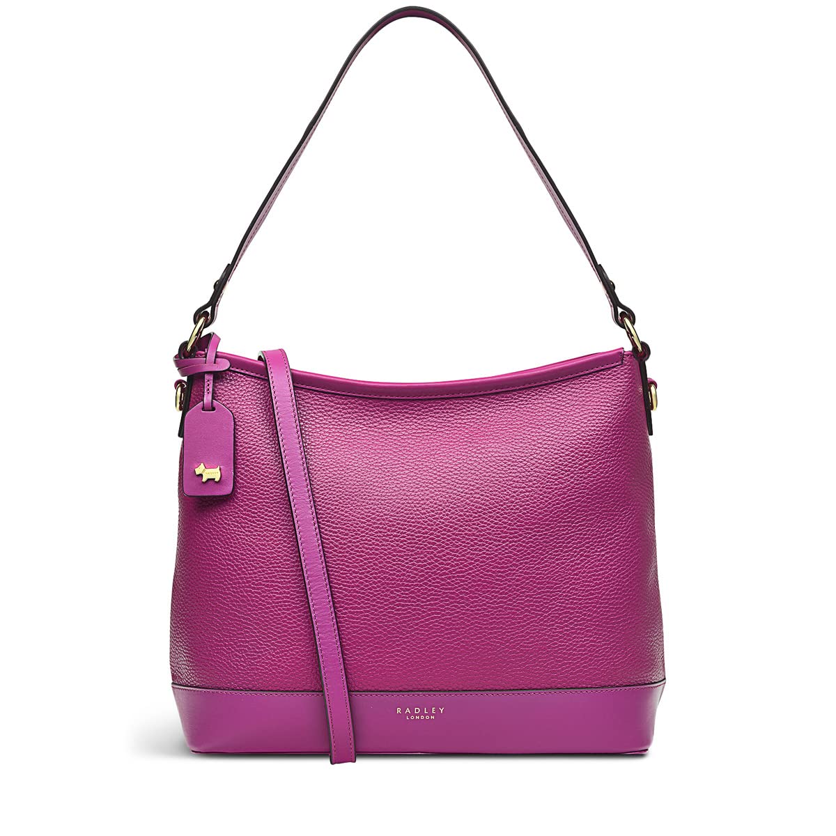 RADLEY London Babington Plain Women's Leather Shoulder Bag - Medium Size Purse Handbag for Women - Perfect for Work, Travel & Everyday Use