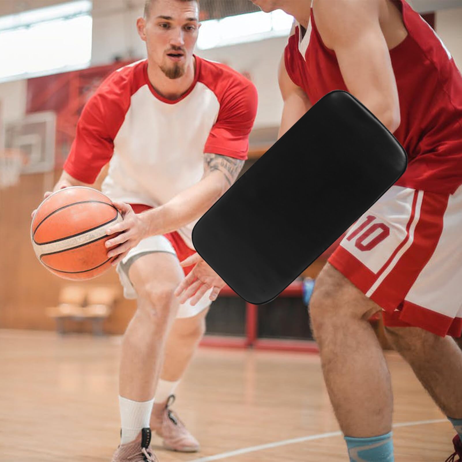 Milisten Sports Shield Blocking Pad - Basketball, Football, Soccer & Hockey Training Equipment - Durable Kick Shield for Defense Drills & Goalkeeper Practice
