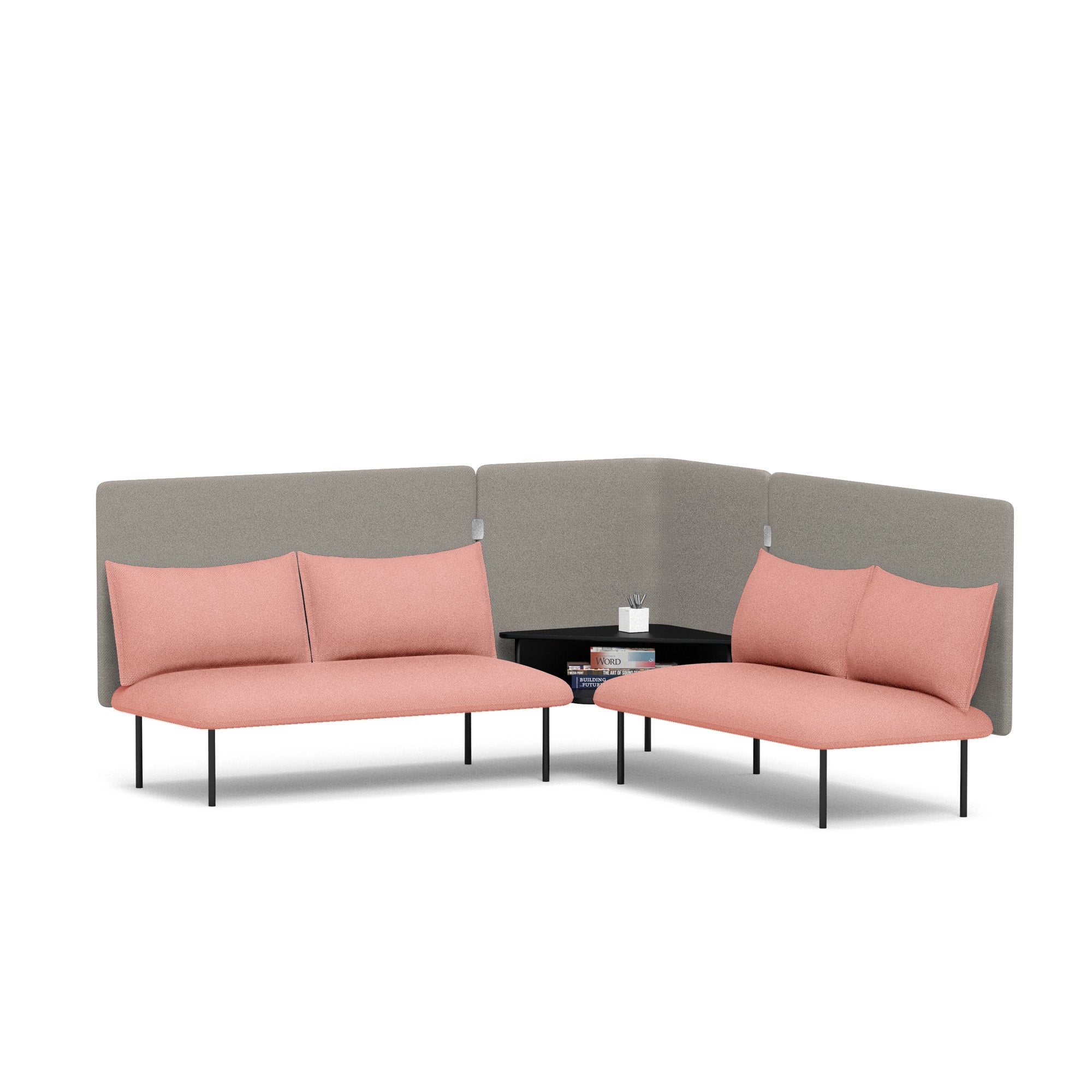 QT Adaptable Corner Lounge Sofa - Modular Sectional Couch for Living Room, Small Space, and Apartment | Perfect for Home Theater, Family Gatherings & Relaxation