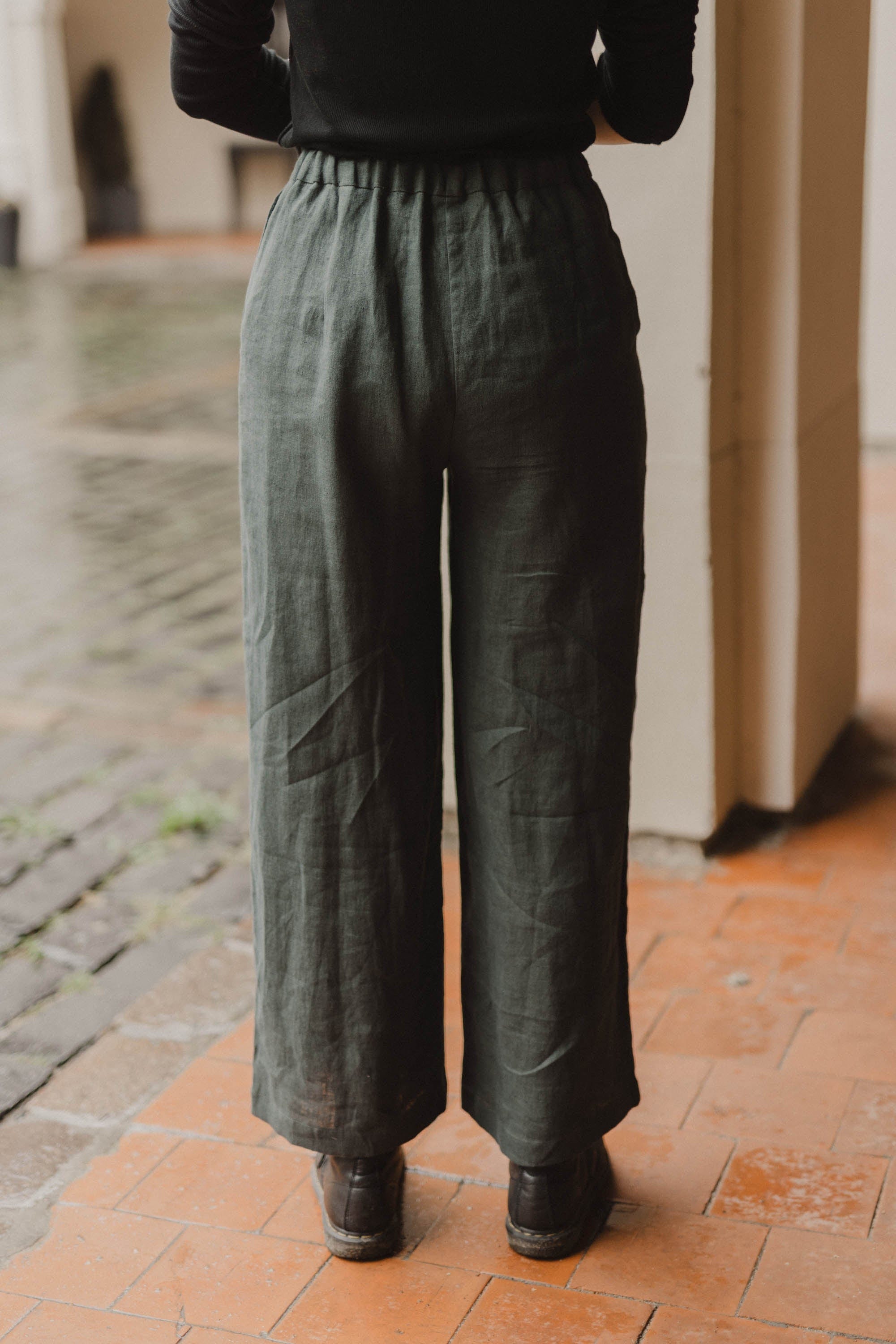 Stylish Women's Linen Pants by Iris - Breathable & Comfortable Summer Trousers in Multiple Colors | Perfect for Beach, Travel & Casual Wear