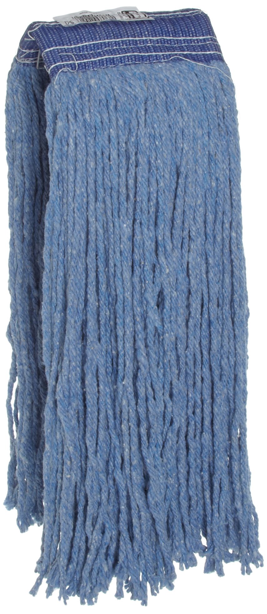 Rubbermaid Commercial Heavy Duty Wet Mop Head Replacement - Blue Cut-End Synthetic Refill for Floor Cleaning | Ideal for Office, School, Stadium, Restaurant & Commercial Use