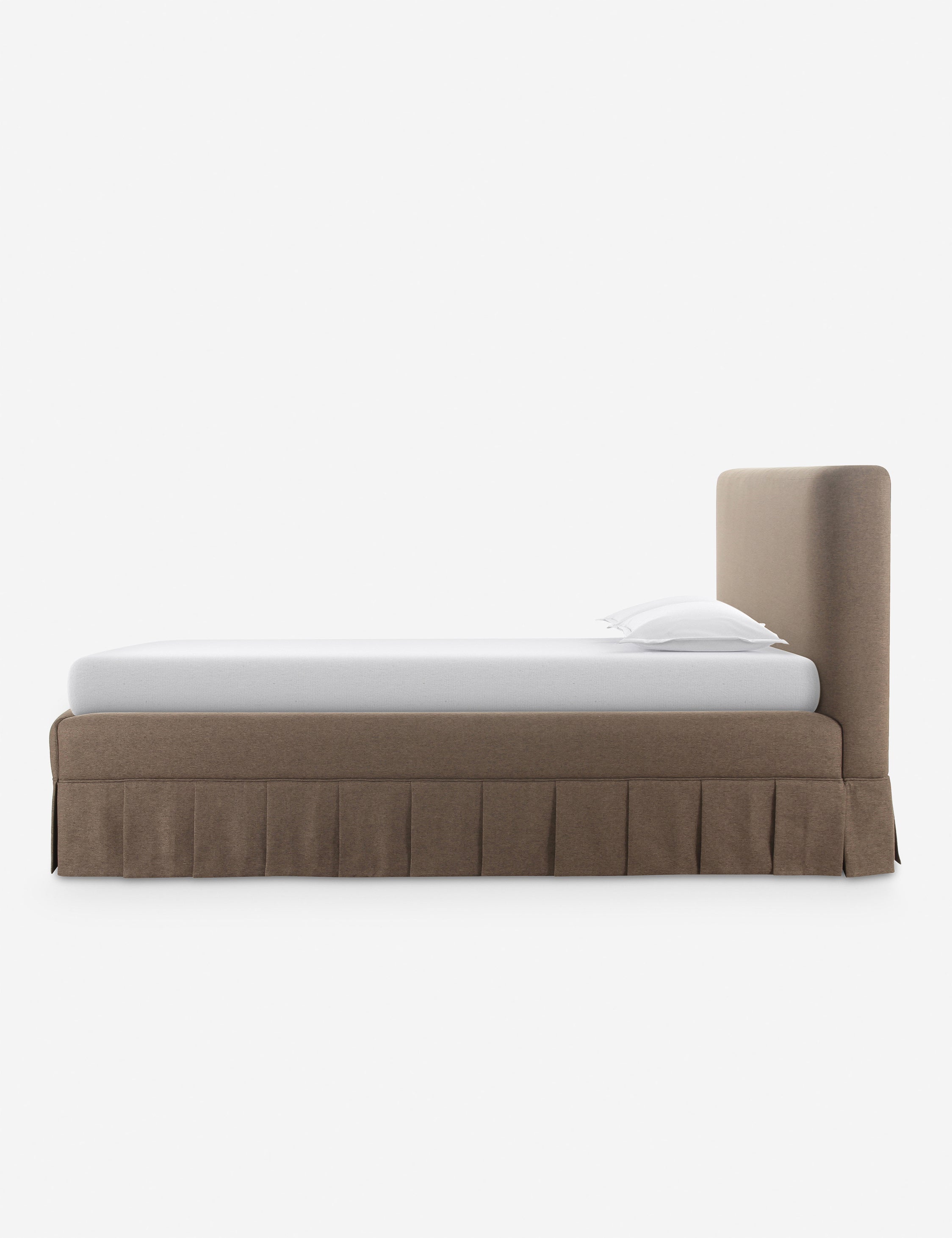 Belden Modern Platform Bed Frame - Queen Size, Sturdy Wooden Slat Support, Easy Assembly - Perfect for Bedroom, Guest Room & Small Spaces