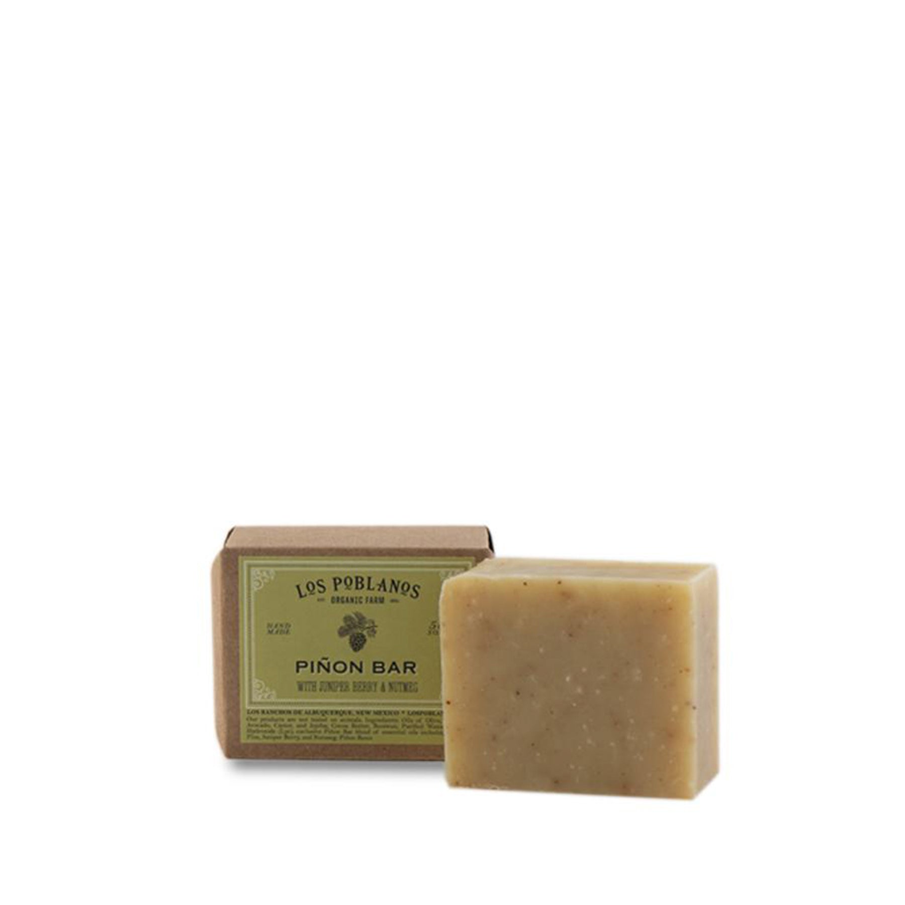 Natural Pinon Bar Soap for Face & Body - Handmade Vegan Soap with Pine Scent for Dry Skin - Perfect for Spa, Bath & Gift Giving