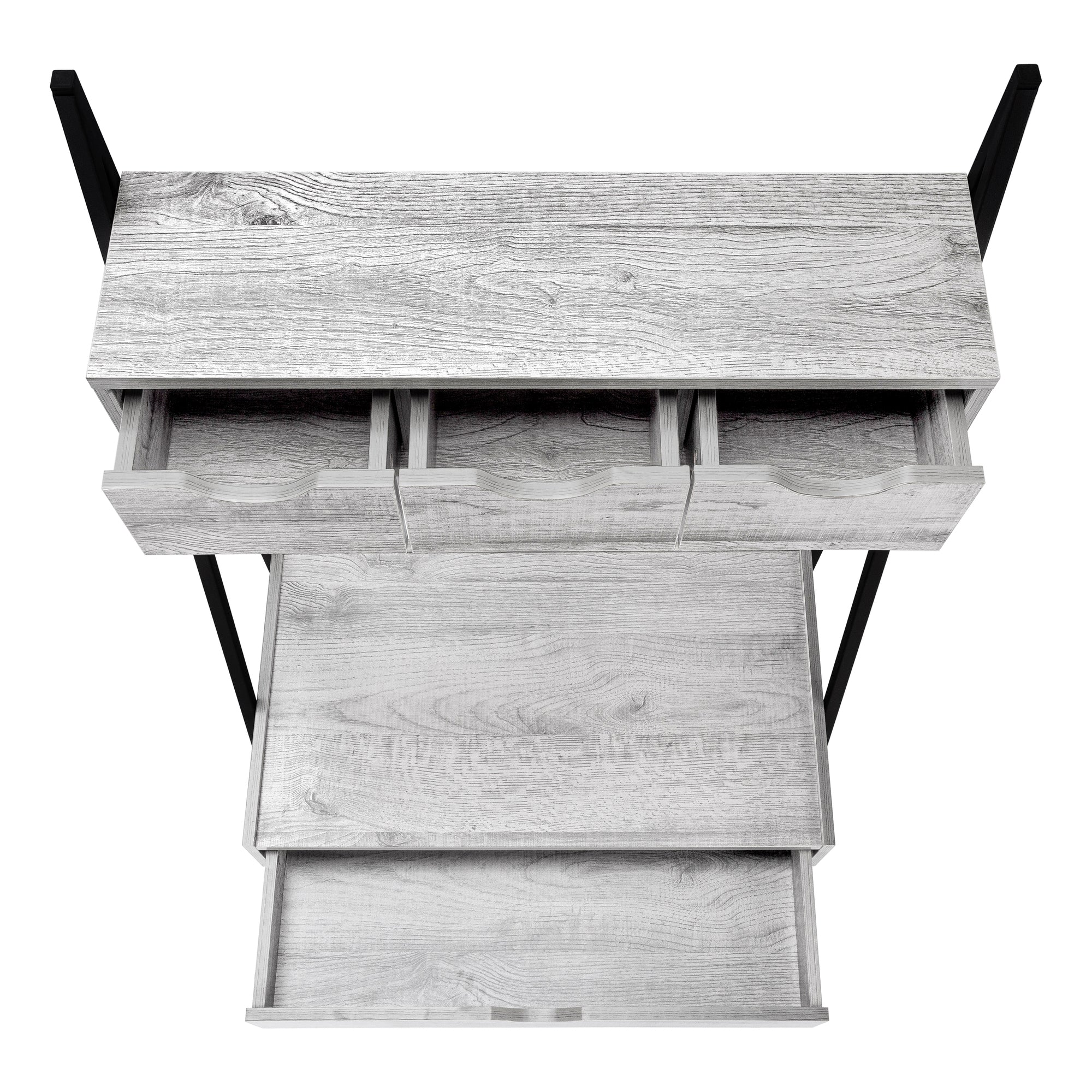32L Office Series Grey & Black Metal Storage Cabinet - Perfect for Home, Office, and Classroom Organization