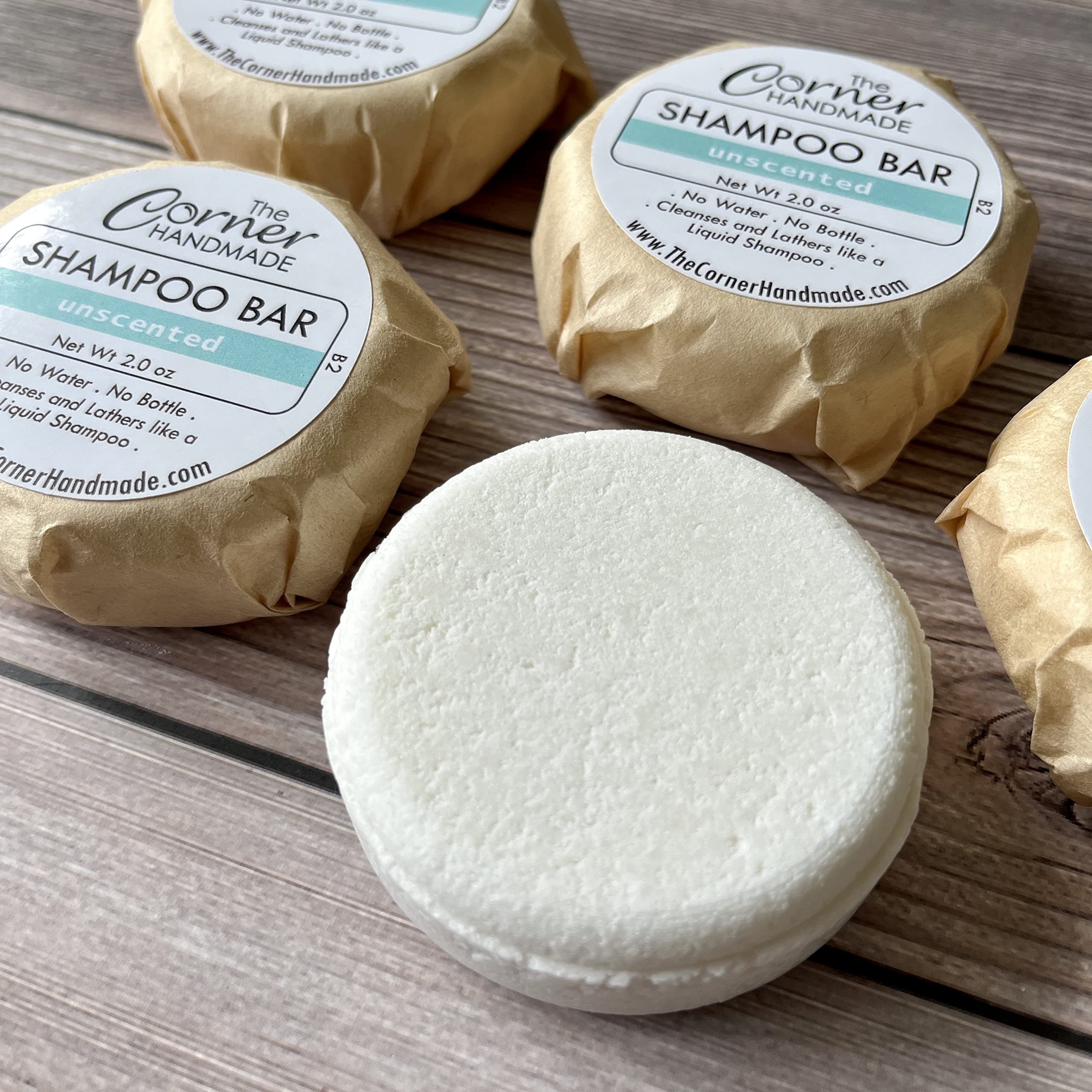 Eco-Friendly Solid Shampoo Bar for All Hair Types | Unscented, Sustainable & Natural Hair Care | Perfect for Travel, Gym & Zero-Waste Lifestyle