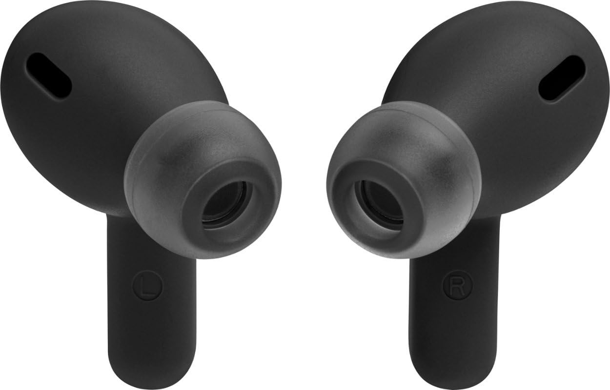 JBL Vibe 200 True Wireless Bluetooth Earbuds - Black (Renewed) | Noise Cancelling, 20H Playtime, IPX4 Waterproof | Perfect for Gym, Running & Commuting