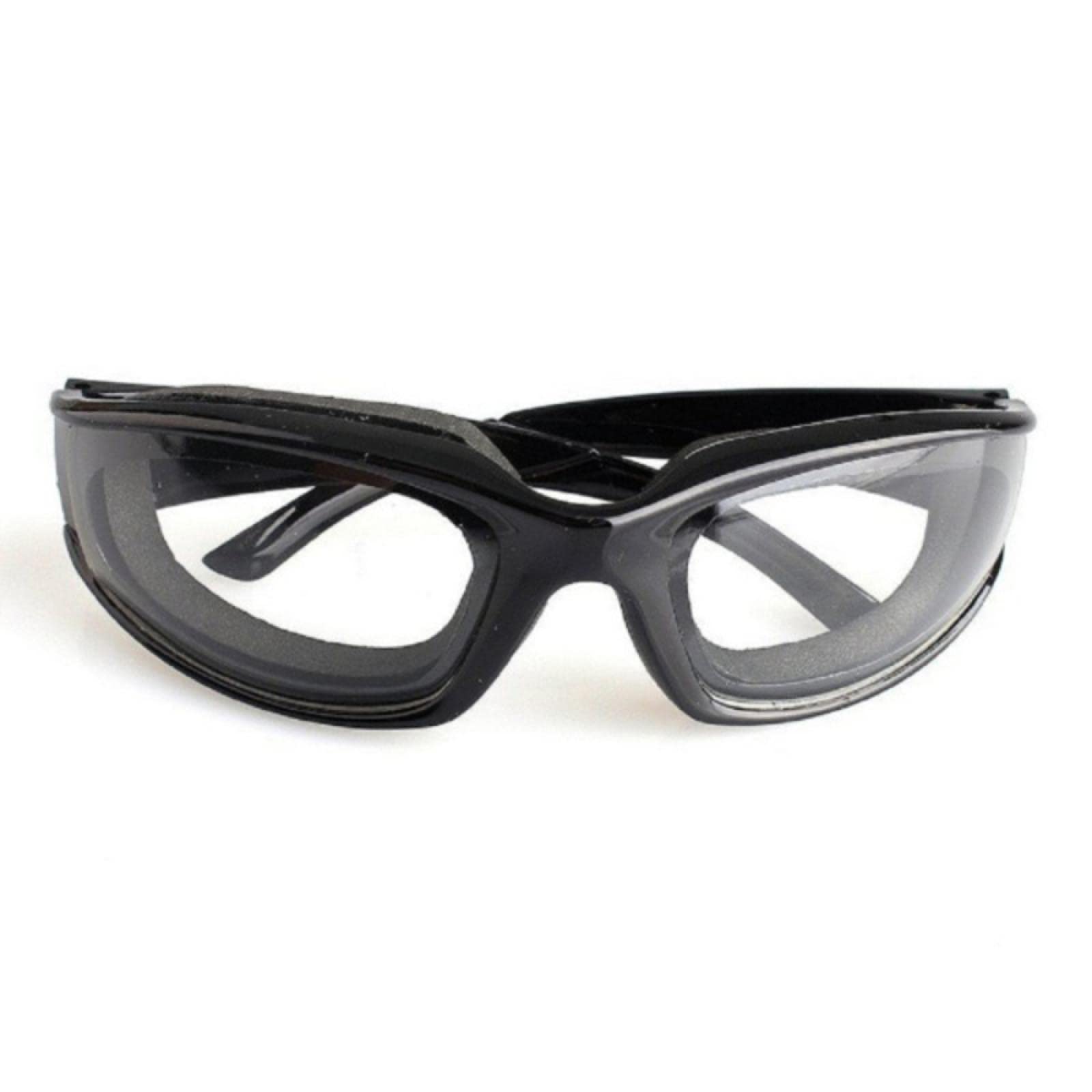 Onion Goggles for Tear-Free Cooking - Anti-Fog Kitchen Safety Glasses for Slicing, Chopping & Mincing (Black) | Perfect for Meal Prep & Cooking with Onions