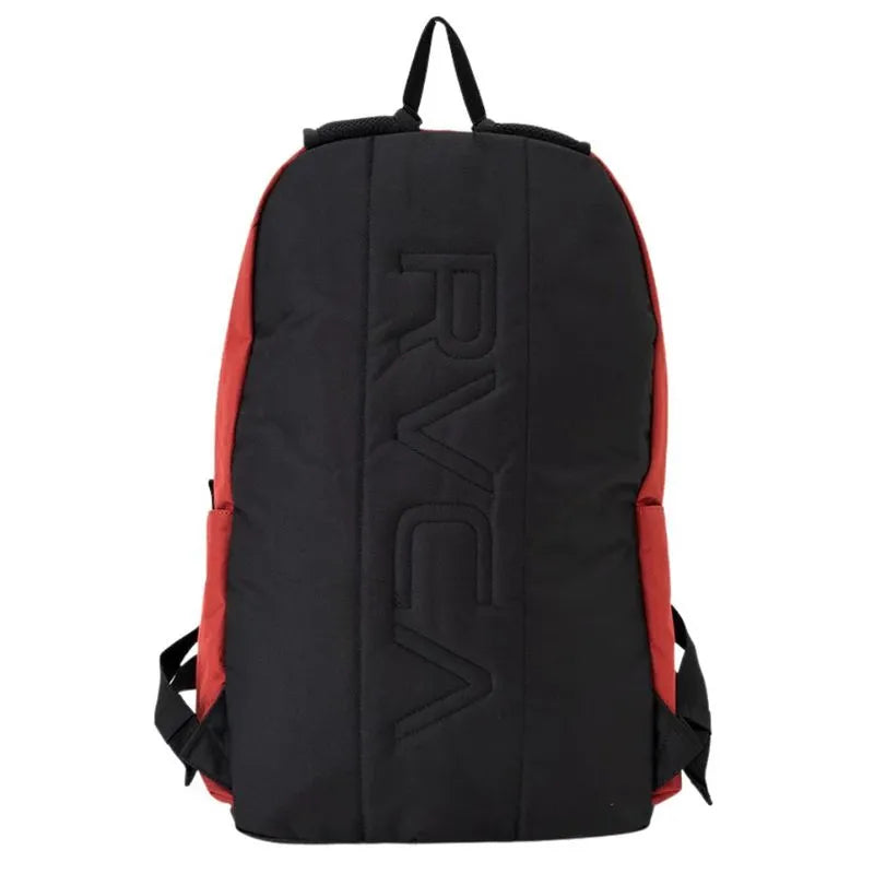 RVCA Estate Pack IV 28L Red Backpack - Durable Travel & Hiking Daypack for Outdoor Adventures