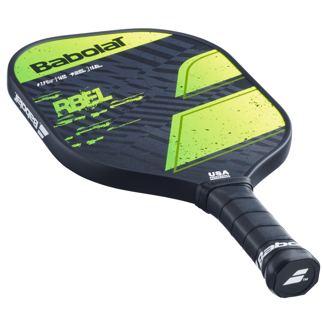 Babolat RBEL 2024 Pickleball Paddle - Carbon Fiber Face with Comfort Grip - Perfect for Competitive Play & Outdoor Recreation
