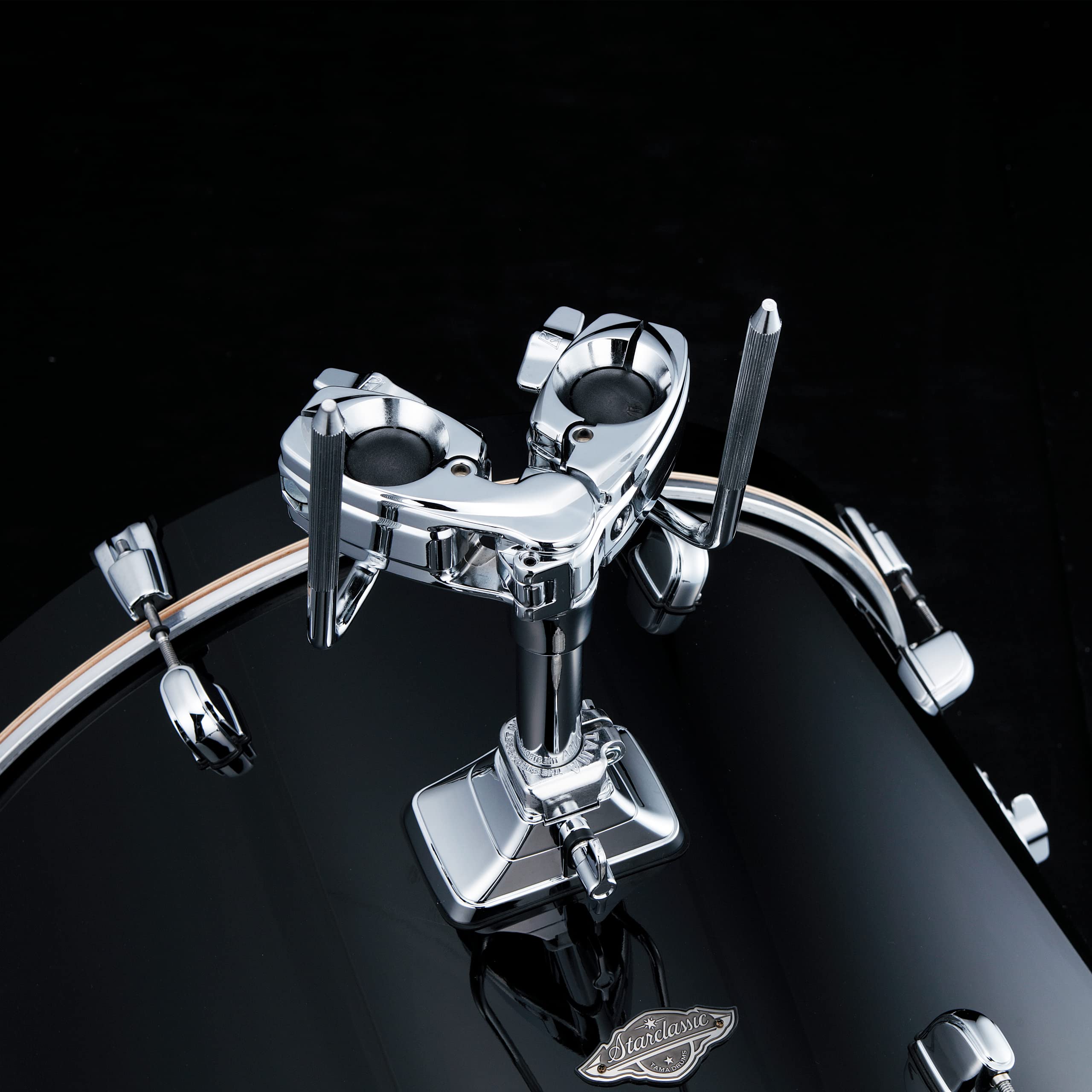 TAMA Drum Set Clamp (MTH800) - Heavy Duty Drum Hardware Mount for Snare, Toms & Cymbals - Perfect for Live Performances & Studio Recording