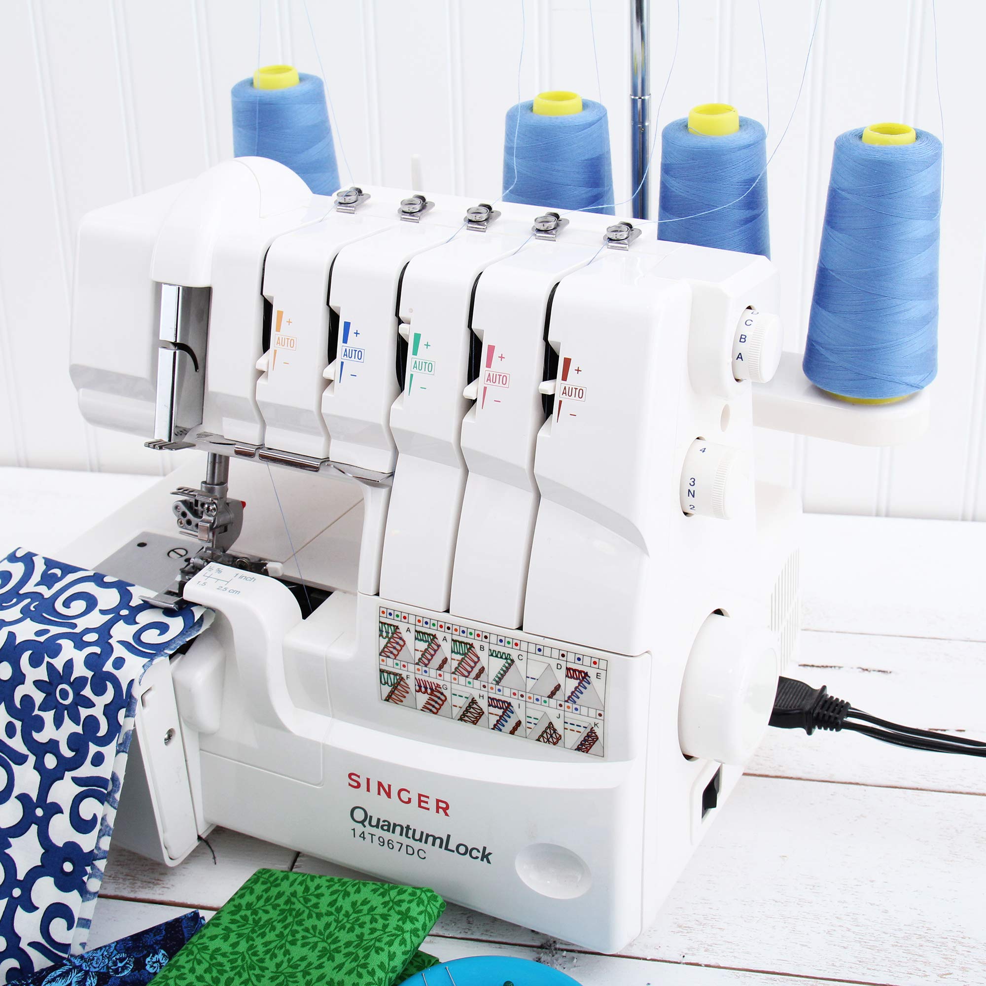 Threadart Serger Thread - 2750 Yard Polyester Sewing Thread Cone (40/2 Weight) in Toast Color - Perfect for Overlock Machines, Quilting & Garment Construction