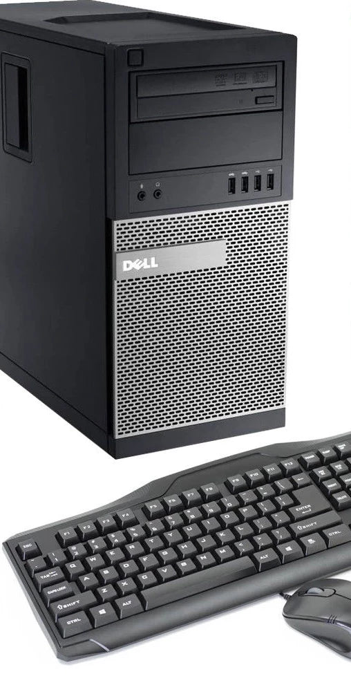Dell Optiplex 790 990 Business Desktop Computer - Intel Quad Core i5 Processor up to 3.10GHz, 8GB RAM, 500GB HDD, Windows 10 Pro (Windows 7 Compatible) - Perfect for Office Work, Home Use & Small Business Computing