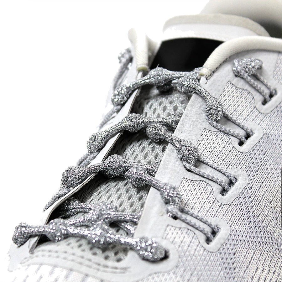 No Tie Elastic Shoelaces - Reflective & Tangle-Free for Running, Walking & Sports - Stay Secure & Stylish Anywhere