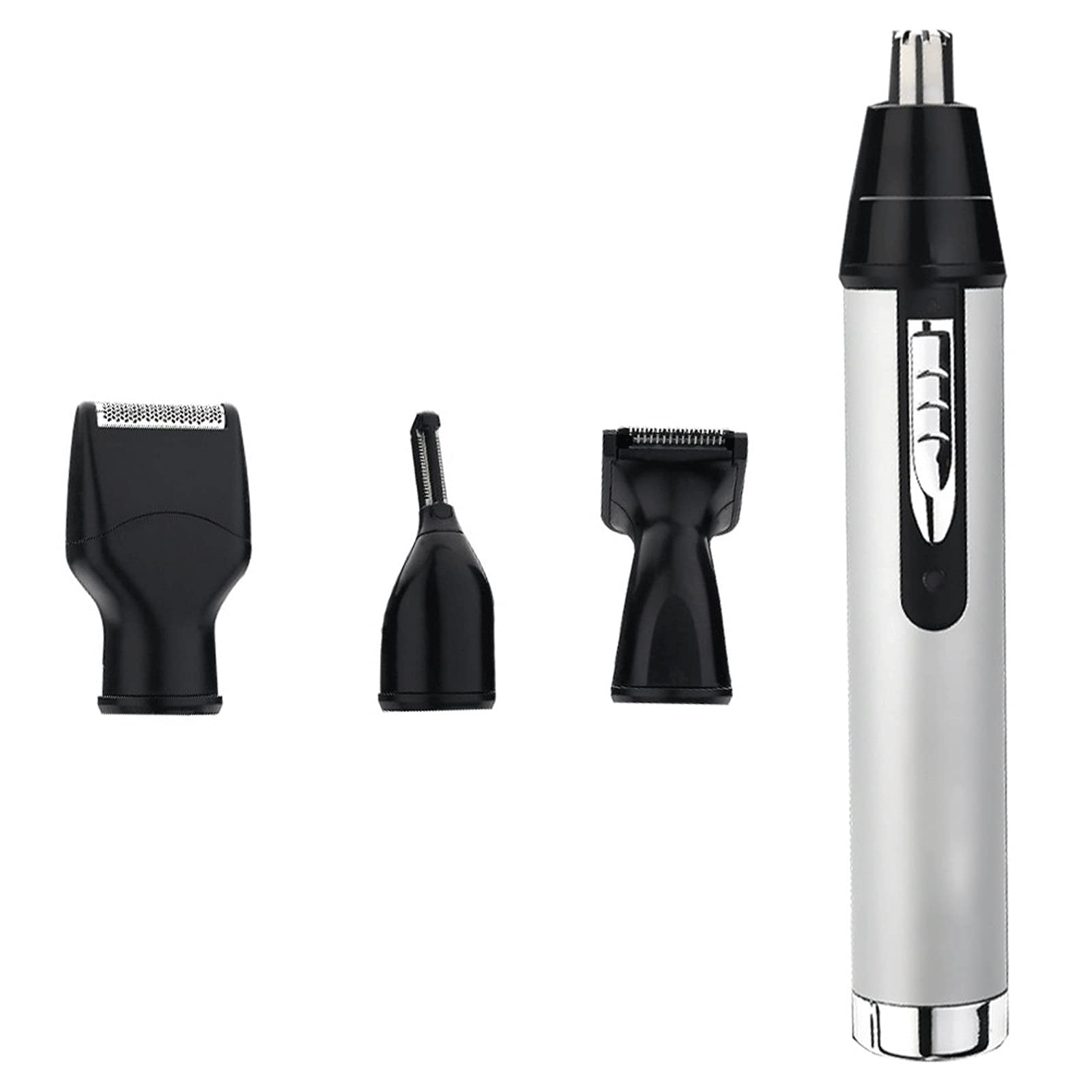 Electric Nose & Ear Hair Trimmer - Portable Rechargeable Hair Clipper for Men, Painless Grooming Kit - Perfect for Travel, Home & Personal Care Routine