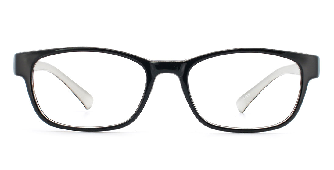 Stylish Plastic Eyeglasses NF2025 - Lightweight & Durable Frames for Men & Women - Perfect for Reading, Driving & Daily Wear