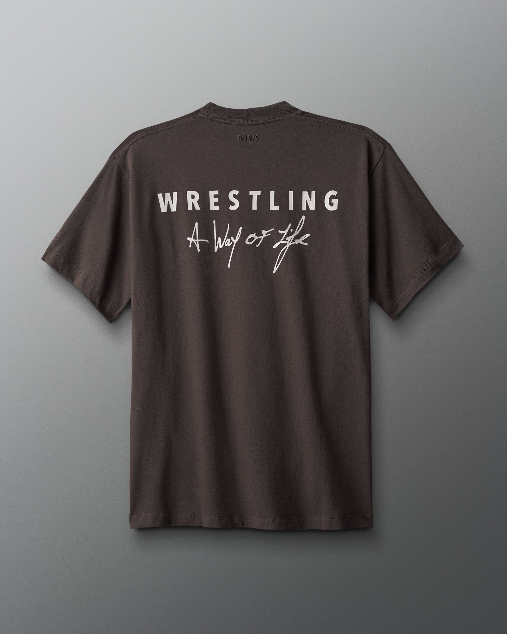 RUDIS Men's Heavyweight Wrestling T-Shirt - Durable & Comfortable for Training, Competition & Everyday Wear