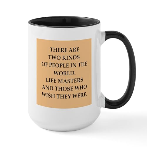 White/Black Inside - BRIDGE Large Mug
