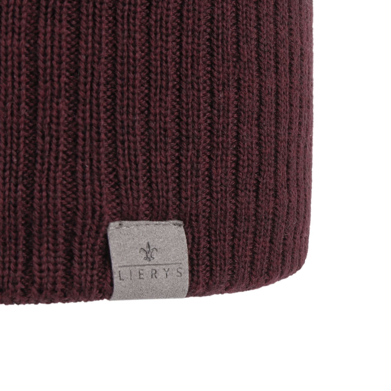 Lierys Fine Rip Merino Wool Beanie - Soft & Warm Winter Hat for Men & Women - Perfect for Skiing, Hiking & Outdoor Activities